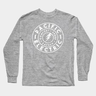 Pacific Electric Railway Outline Long Sleeve T-Shirt